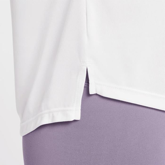 Nike Dri-FIT One Standard Fit Women's Running T-Shirt - White