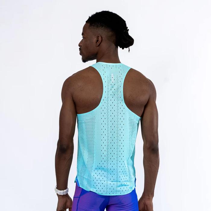 Nedao QiFlow Men's Racing Singlet - Ice Blue