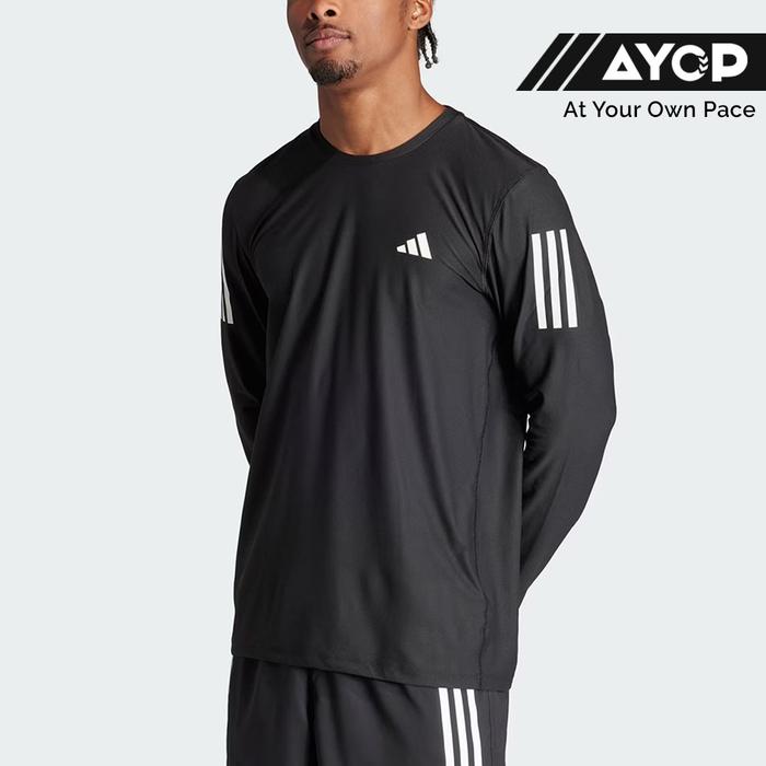 Adidas Own The Run Long Sleeve Men’s Running T-Shirt - Black