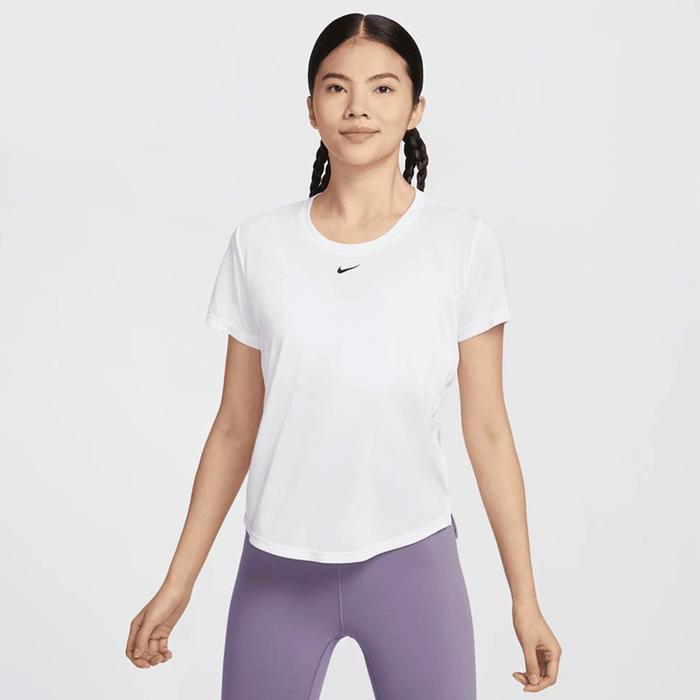 Nike Dri-FIT One Standard Fit Women's Running T-Shirt - White