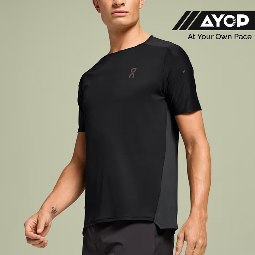 On Running Performance-T Men’s Running T-Shirt - Black Eclipse