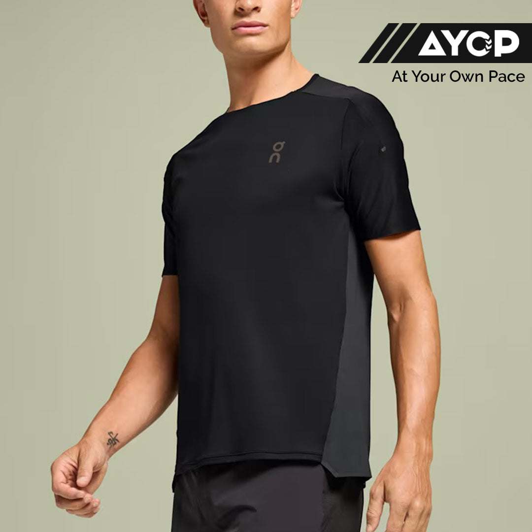 On Running Performance-T Men’s Running T-Shirt - Black Eclipse