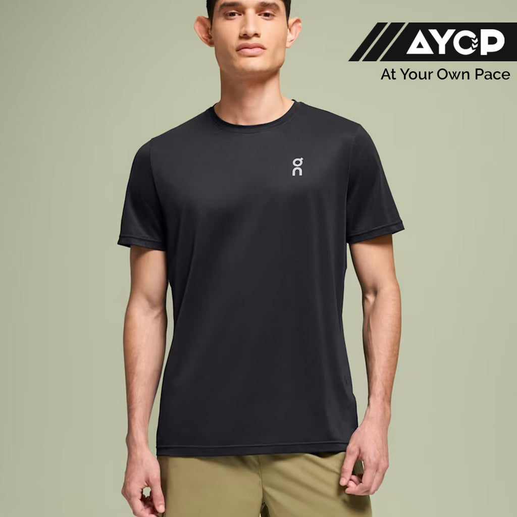 Kaos Lari On Running Core-T Pria - Hitam