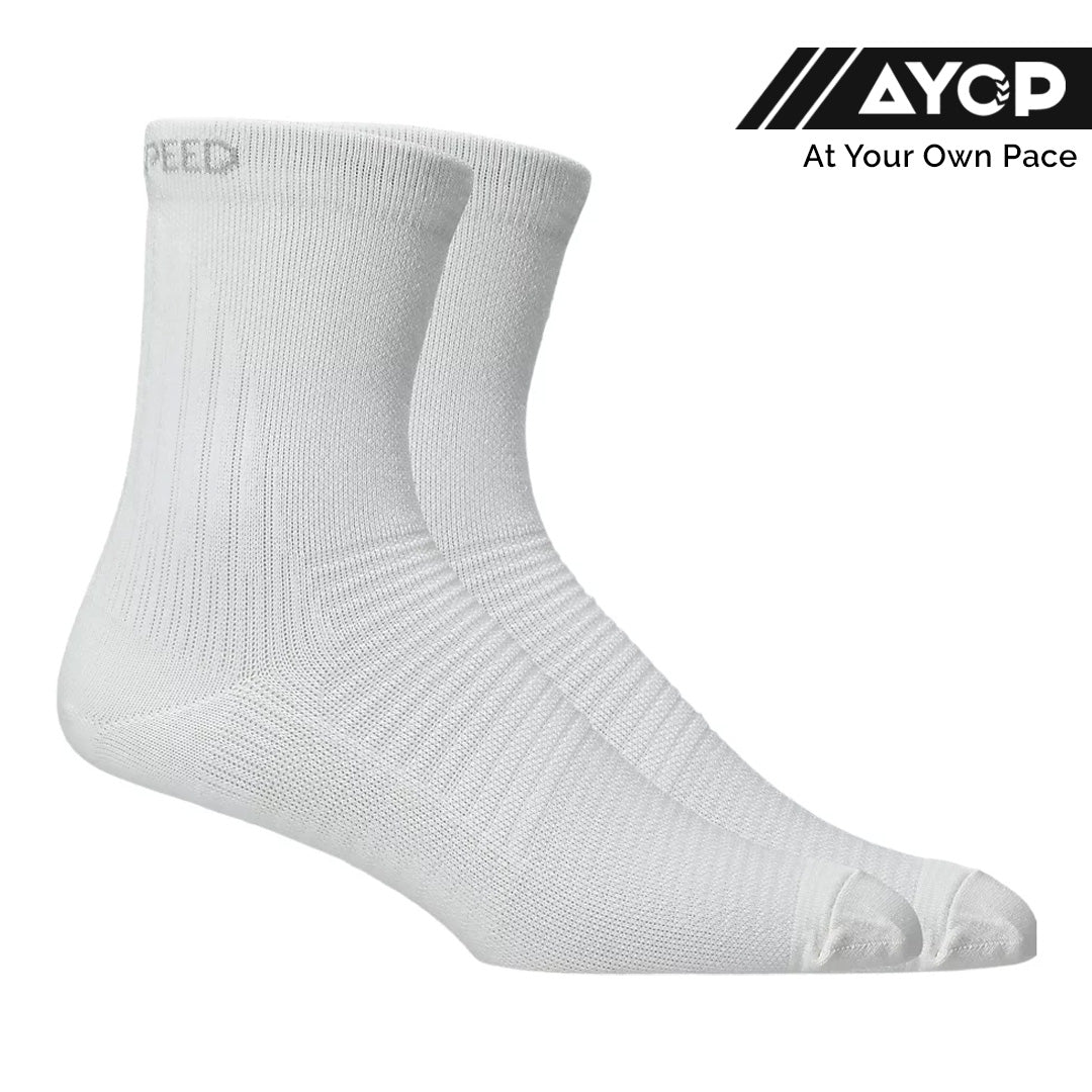 Asics Metaspeed Crew Unisex Running Socks - Brilliant White