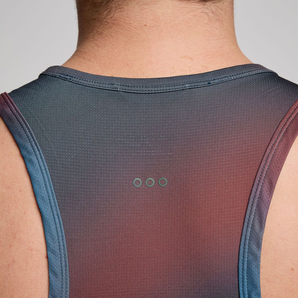 Saucony Stopwatch Graphic Men’s Running Tank Top Singlet - Soothe Print