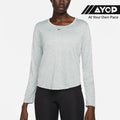 Nike Dri-FIT One Long Sleeve Women’s Running T-Shirt - Grey