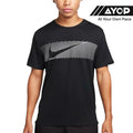 Nike Dri-FIT Miler Flash Men’s Running T-Shirt - Black