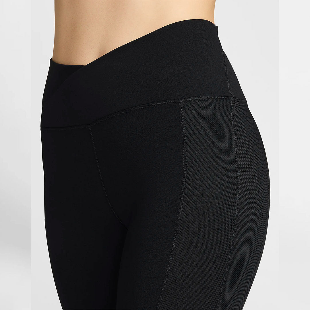 Nike One Wrap High-Waisted 7/8 Women’s Training Leggings - Black