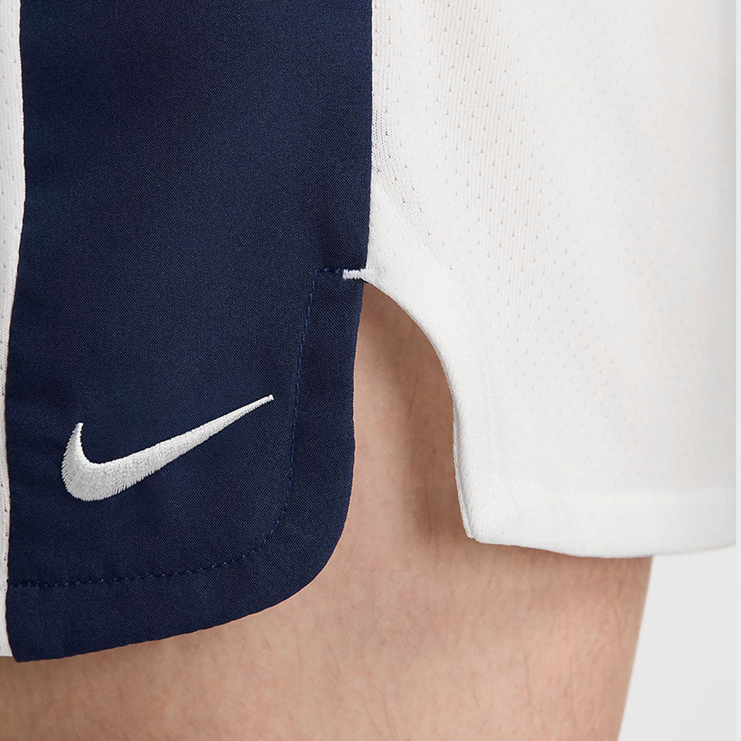 Nike Dri-FIT Track Club 5-inch Brief-lined Men’s Running Shorts - White Navy Blue