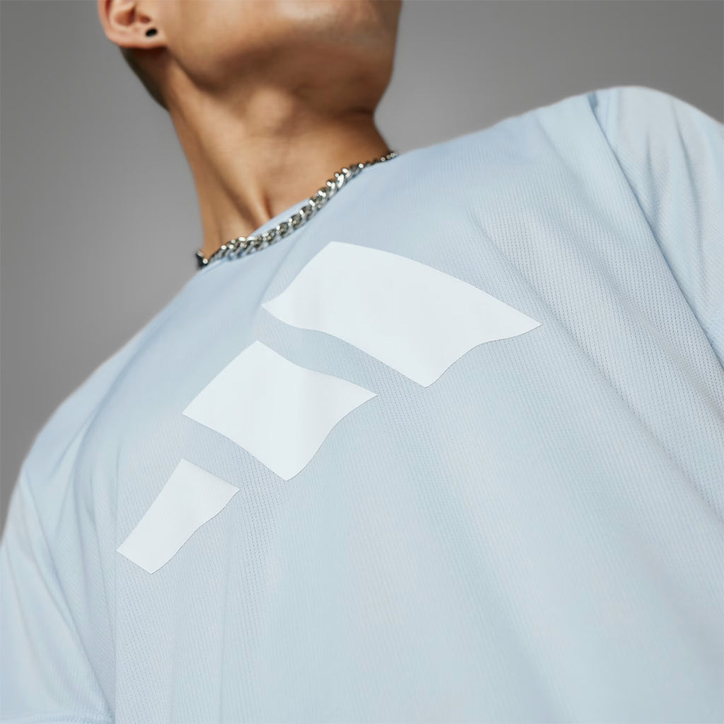 Adidas Run It Tee Men's Running T-Shirt - Halo Blue