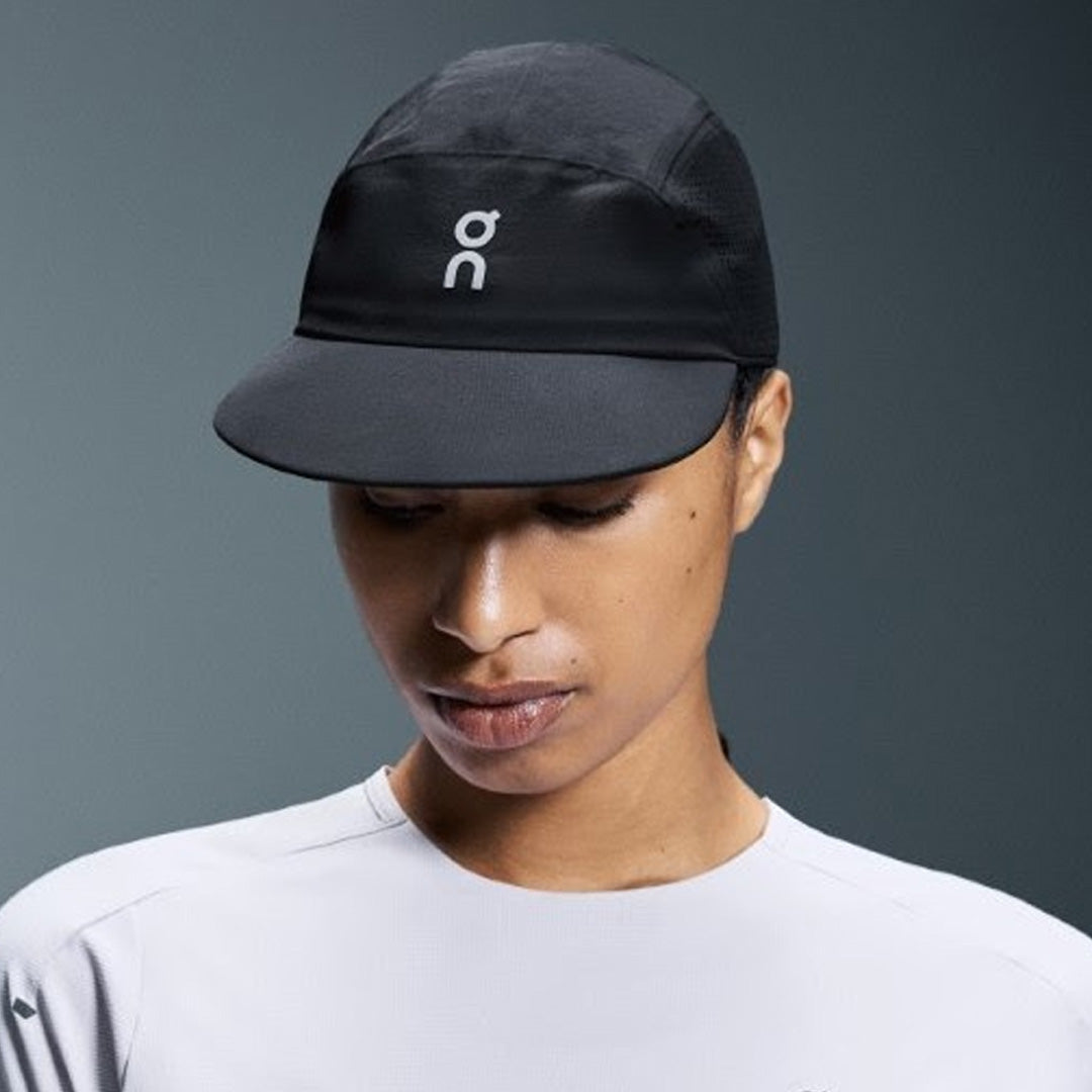 On Performance Cap Unisex Running Cap - Black