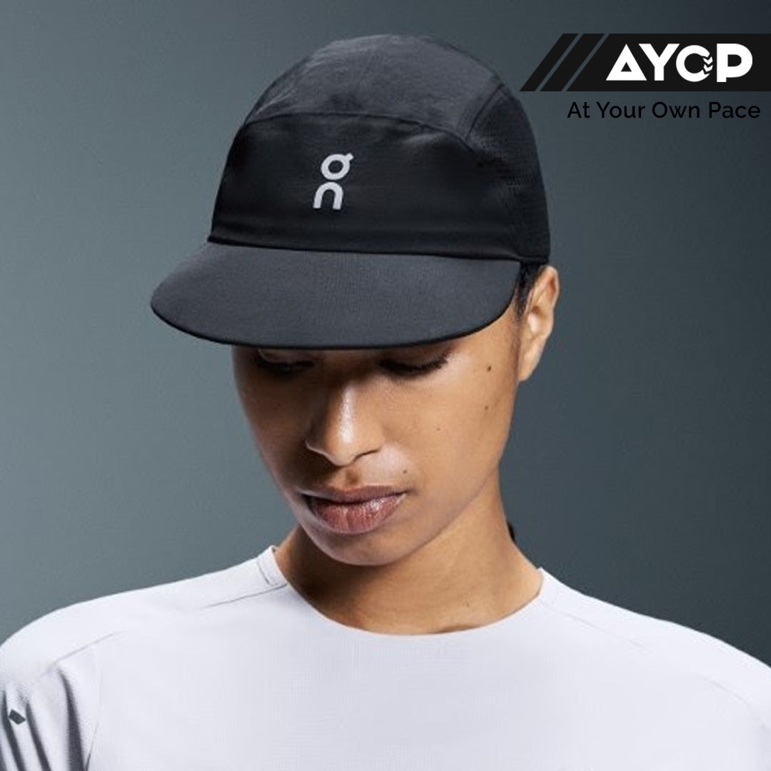 On Performance Cap Unisex Running Cap - Black