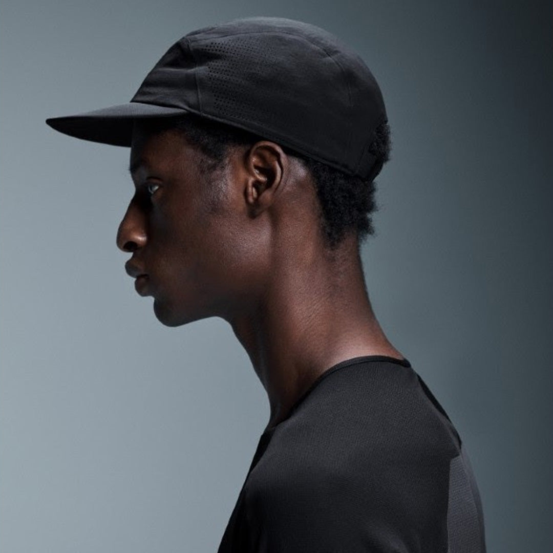 On Performance Cap Unisex Running Cap - Black