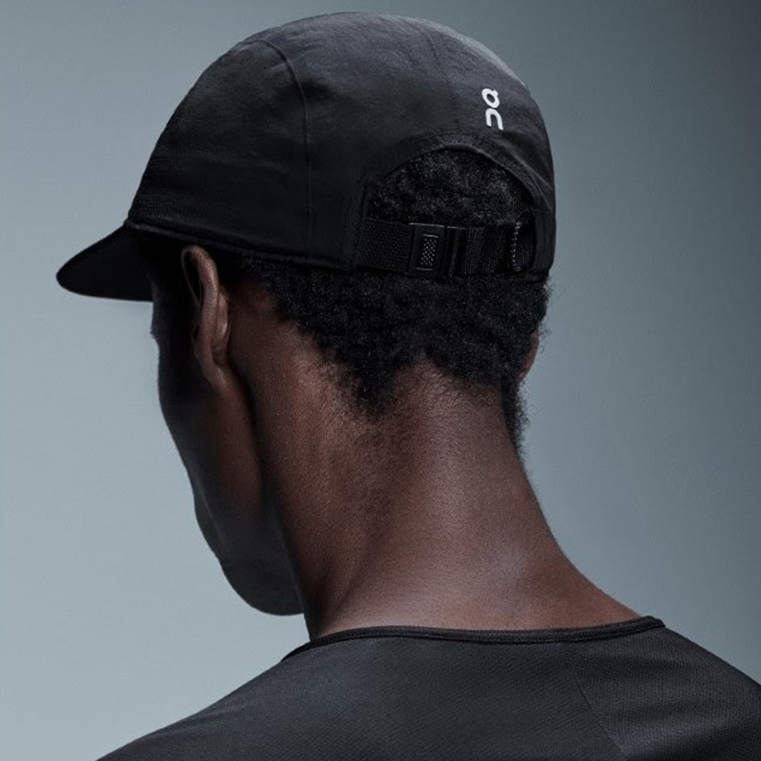On Performance Cap Unisex Running Cap - Black