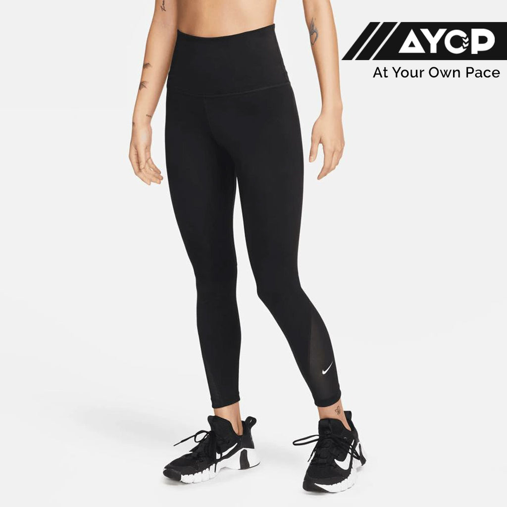 Nike Dri-FIT One High-Waisted 7/8 Women's Running Leggings - Black