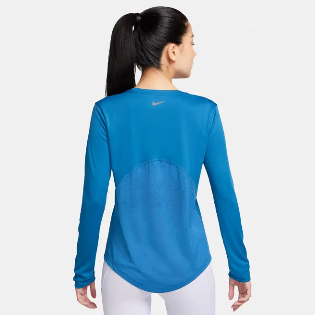 Nike Dri-FIT Miler Women’s Running T-Shirt Long Sleeve - Blue