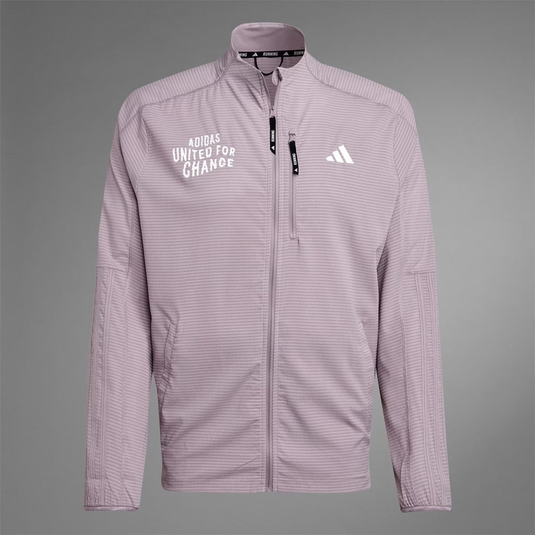 Adidas Move for the Planet Men's Running Jacket - Preloved Fig