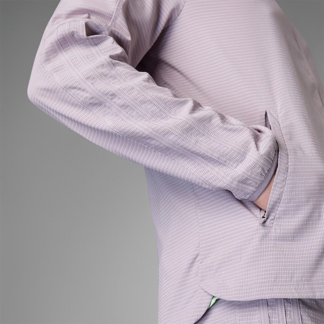 Adidas Move for the Planet Men's Running Jacket - Preloved Fig