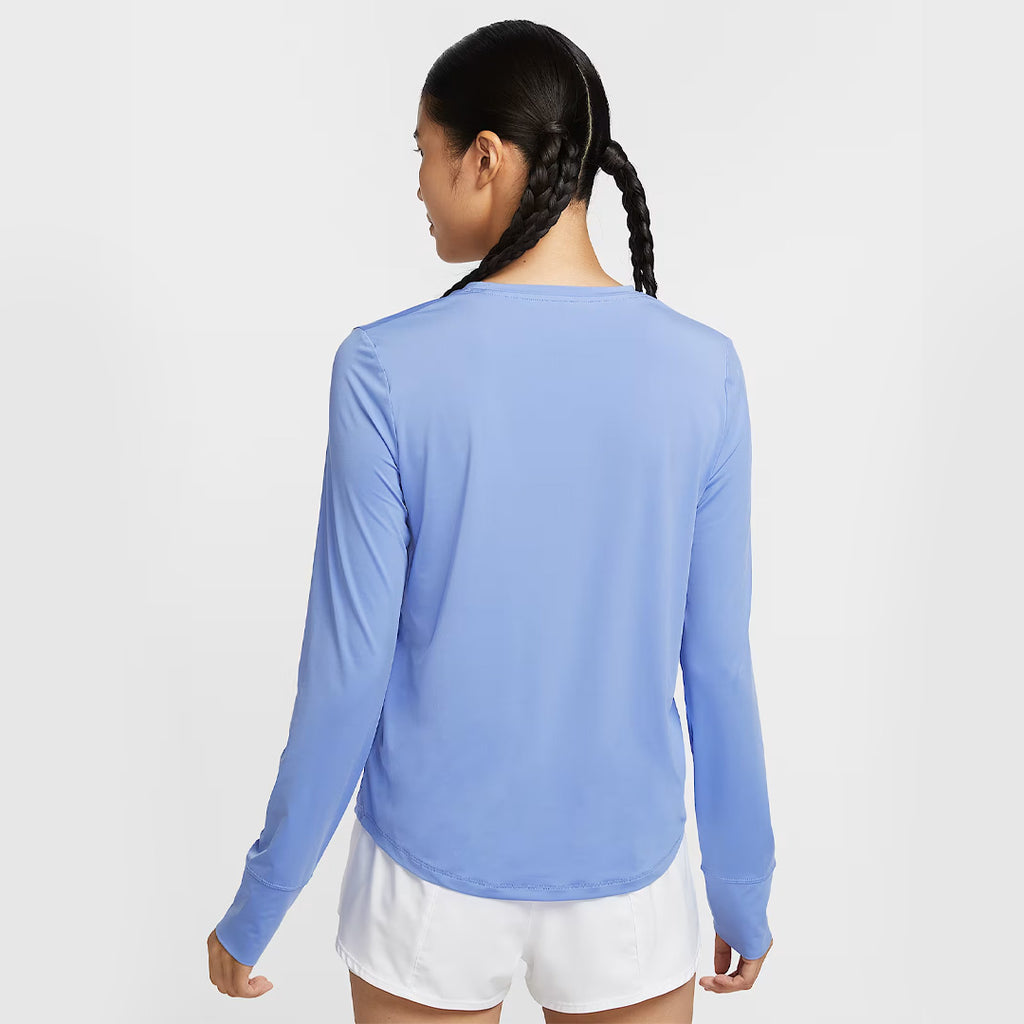 Nike Dri-FIT One Classic Long Sleeve Women's Running T-Shirt - Royal Pulse