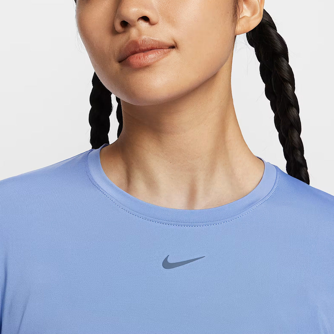 Nike Dri-FIT One Classic Long Sleeve Women's Running T-Shirt - Royal Pulse
