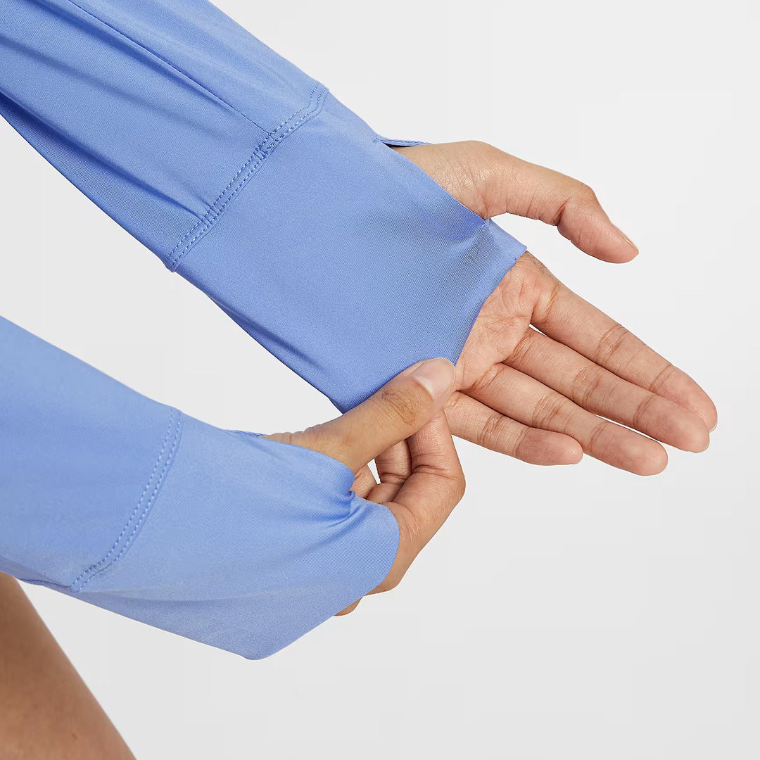 Nike Dri-FIT One Classic Long Sleeve Women's Running T-Shirt - Royal Pulse