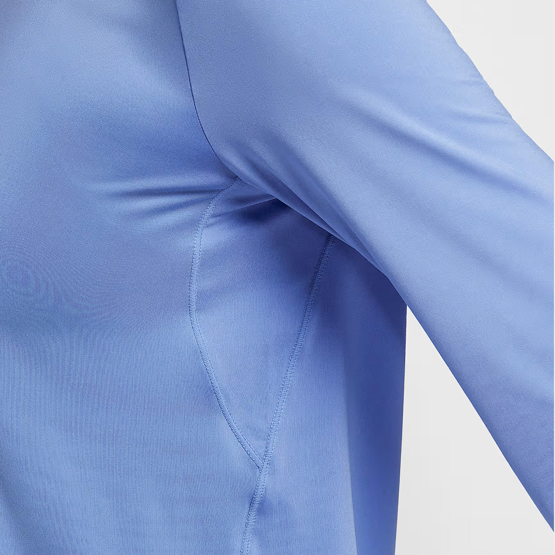 Nike Dri-FIT One Classic Long Sleeve Women's Running T-Shirt - Royal Pulse