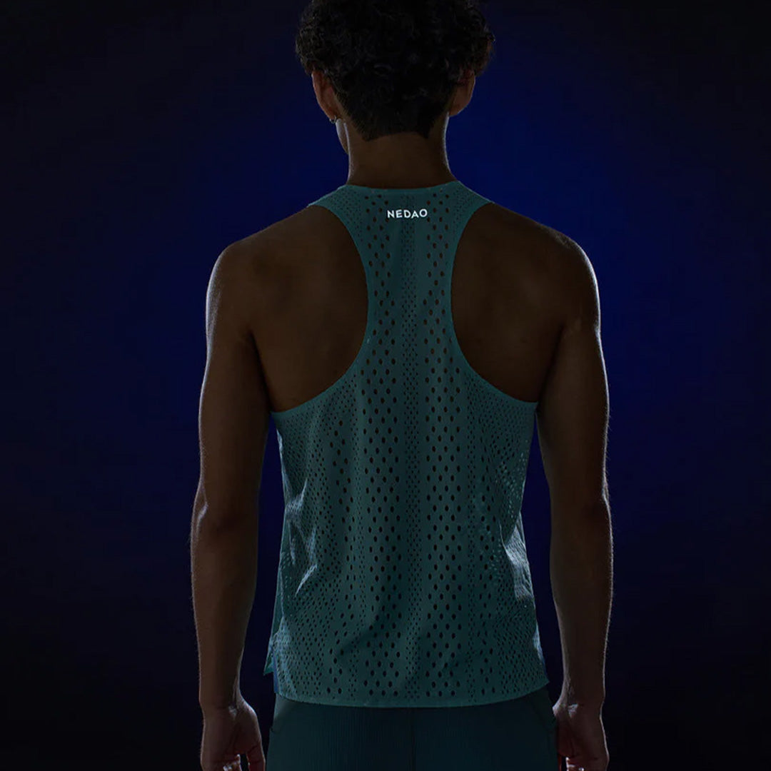 Nedao QiFlow V4.0 Men's Racing Singlet - White