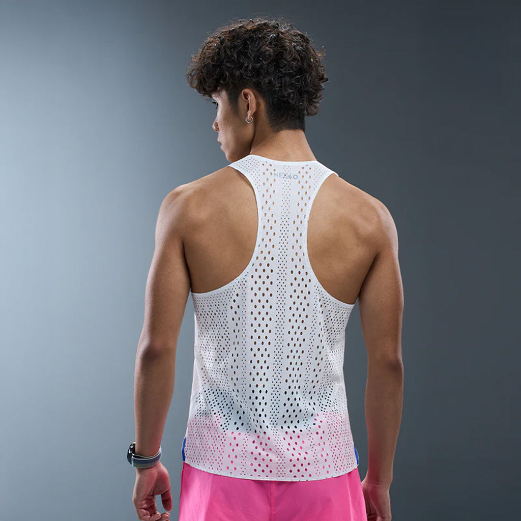 Nedao QiFlow V4.0 Men's Racing Singlet - White