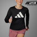 Adidas Run It Tee Long Sleeve Women's Running T-Shirt - Black