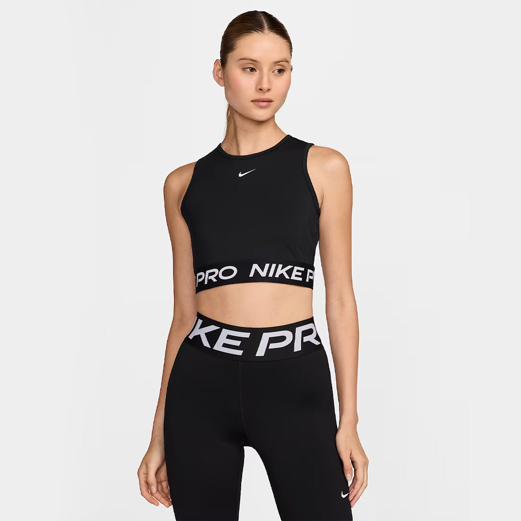 Nike Pro Dri-FIT Women's Training Cropped Tank Top - Black
