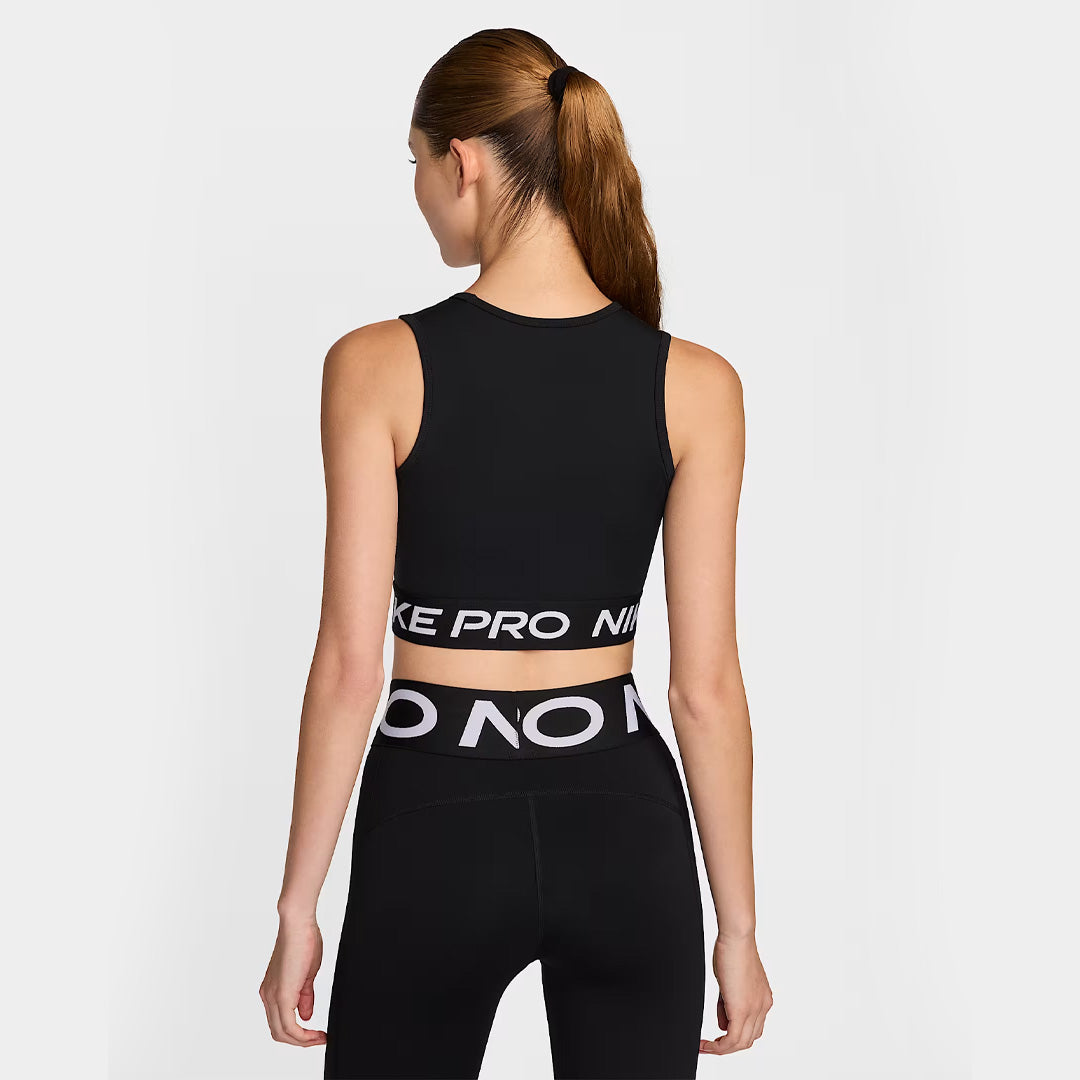 Nike Pro Dri-FIT Women's Training Cropped Tank Top - Black