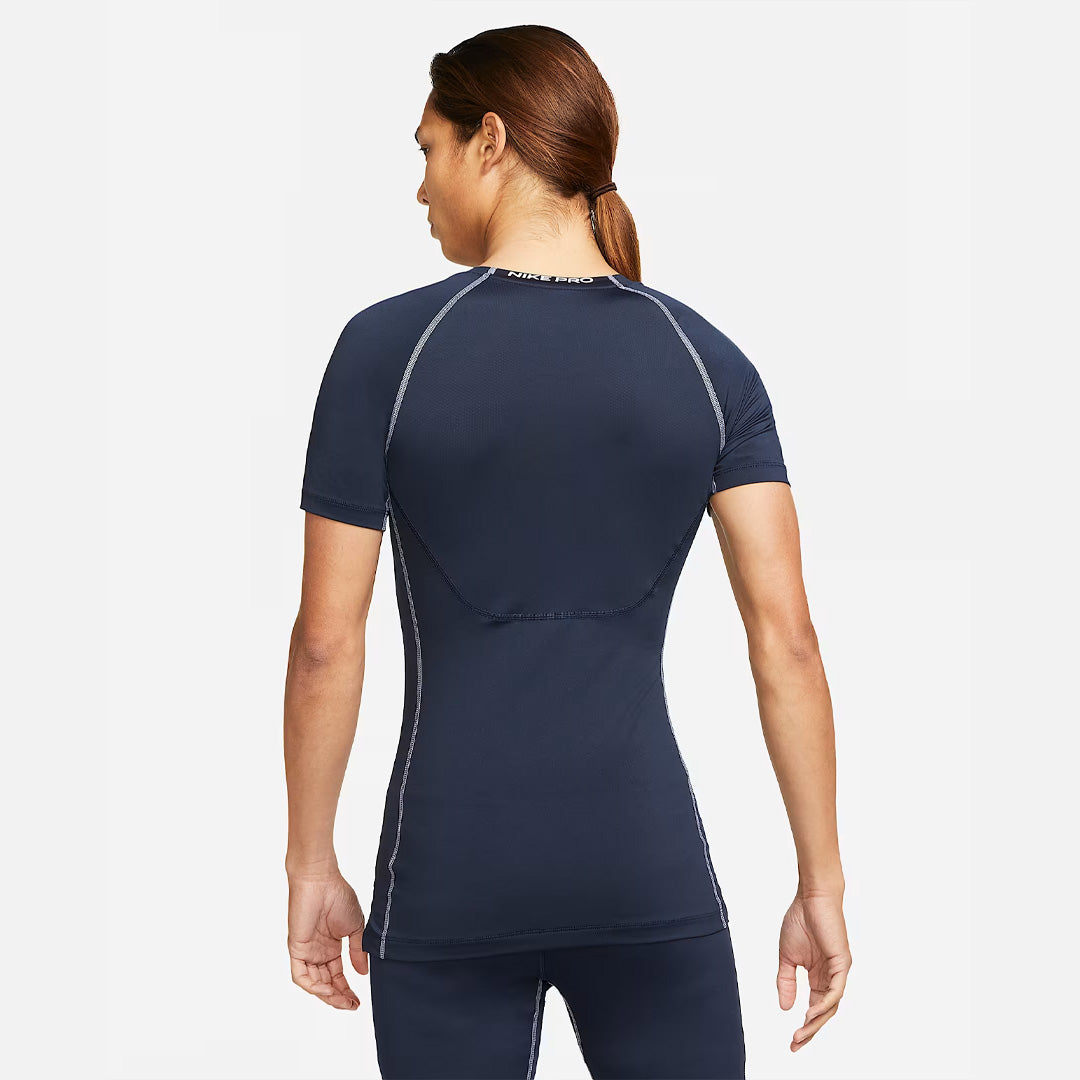 Nike Pro Dri-FIT Tight-Fit Men's Training Short Sleeve T-Shirt - Obsidian
