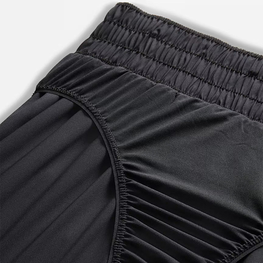 Nike Dri-FIT One Mid-Rise 3-inch Brief-lined Women's Running Shorts- Black