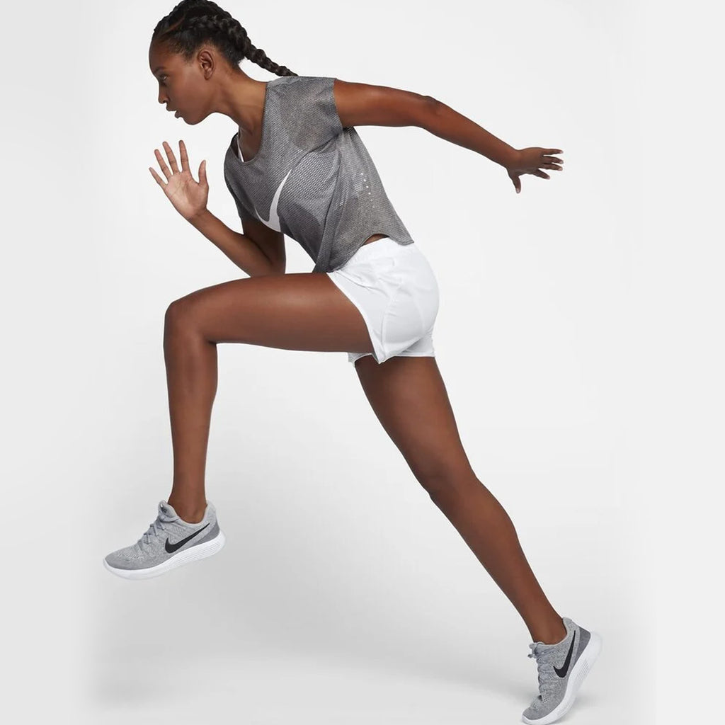 Nike Tempo Women's Running Shirts - Black/White