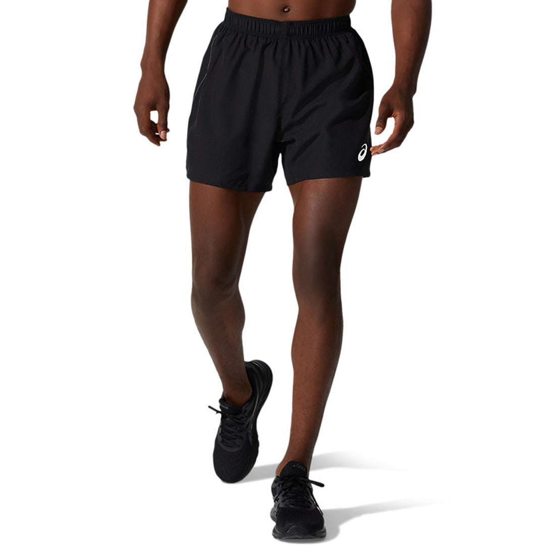 Asics Silver 5-inch Men's Running Shorts- Performance Black