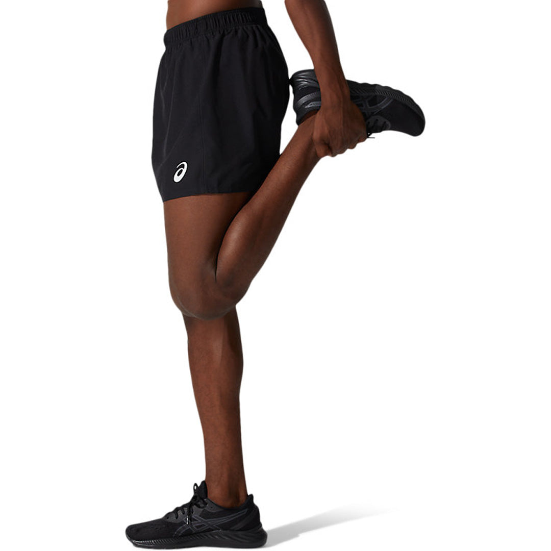 Asics Silver 5-inch Men's Running Shorts- Performance Black