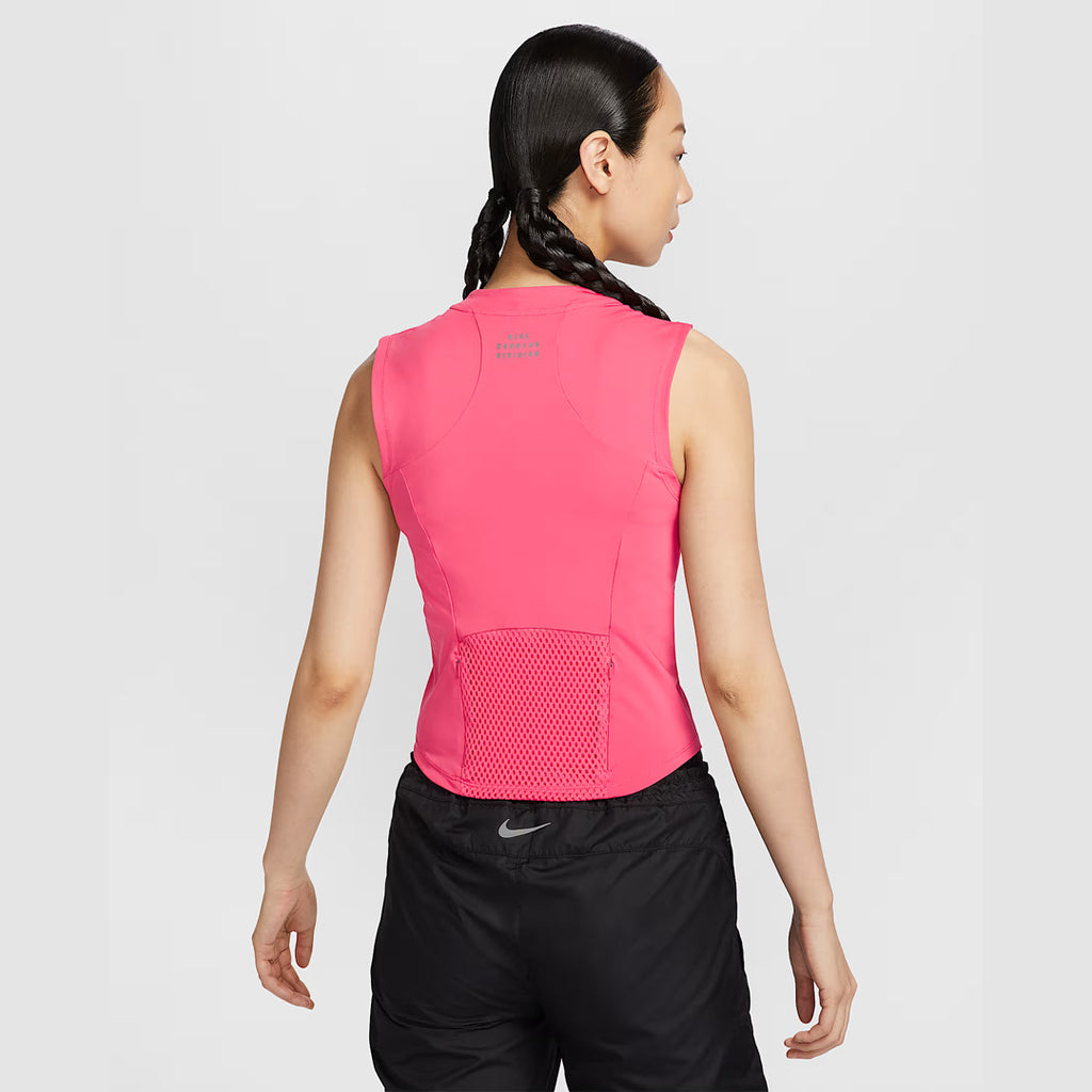 Nike Dri-FIT Running Division Pocket Women's Running Tank Top - Aster Pink