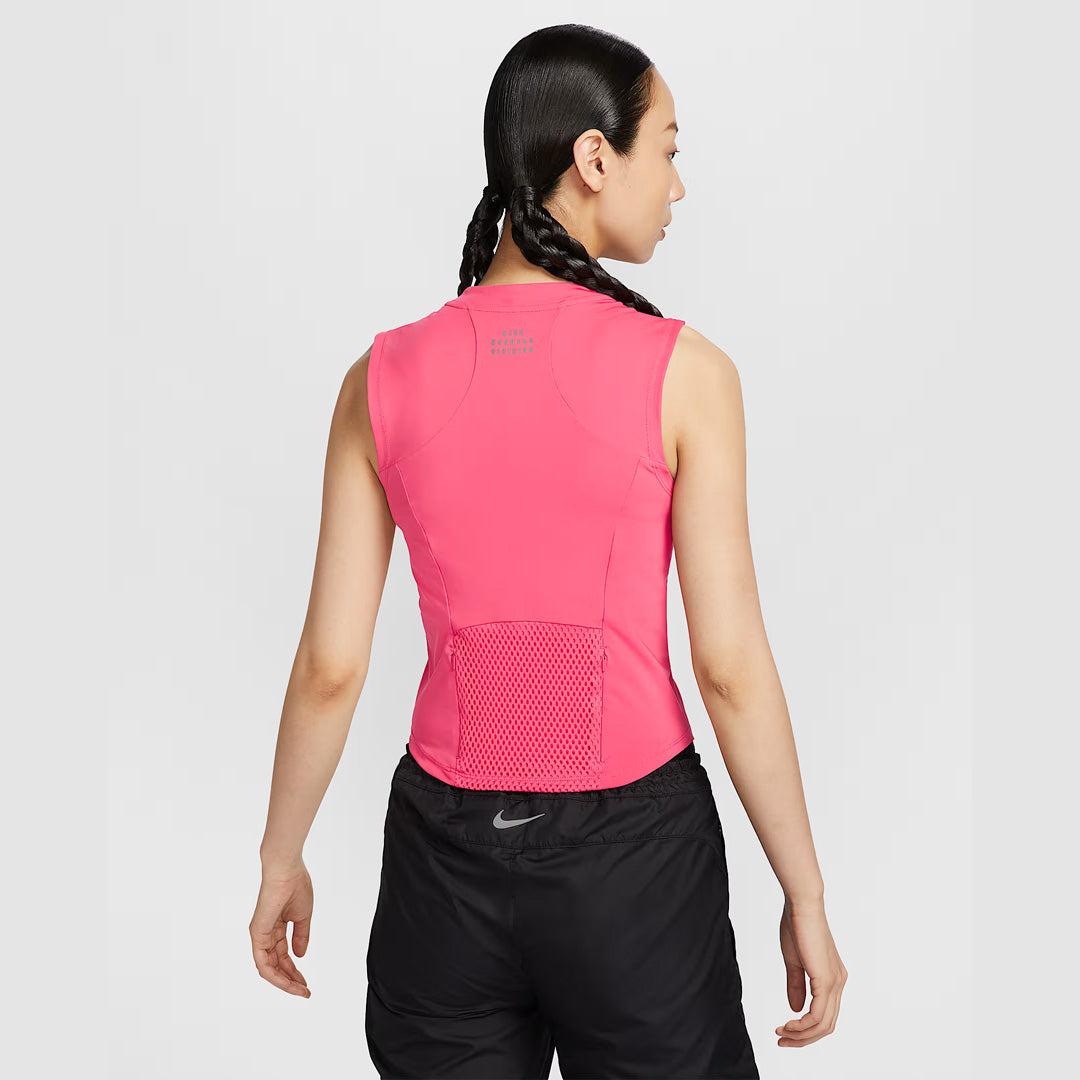 Nike Dri-FIT Running Division Pocket Women's Running Tank Top - Aster Pink
