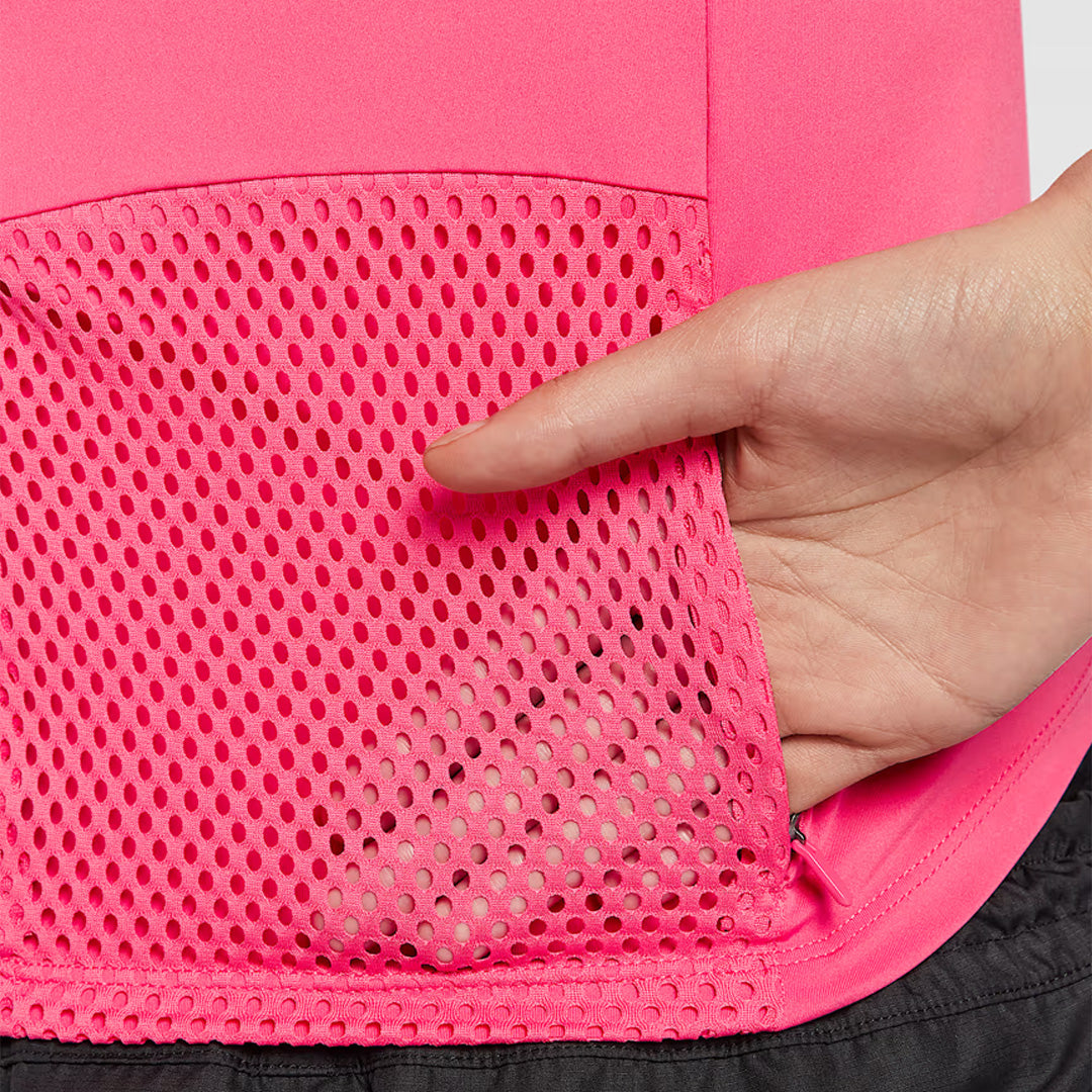 Nike Dri-FIT Running Division Pocket Women's Running Tank Top - Aster Pink