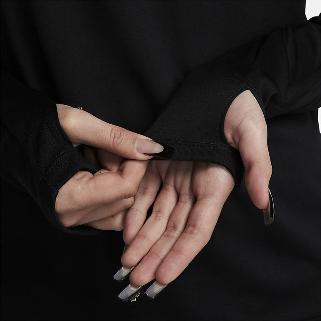 Nike Dri-FIT Swoosh 1/4-Zip Mid Layer Women's Running Jacket - Black