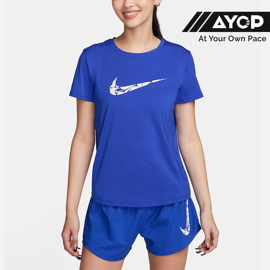 Nike Dri-FIT One Swoosh Women's Running T-Shirt Short-Sleeve - Hyper Royal