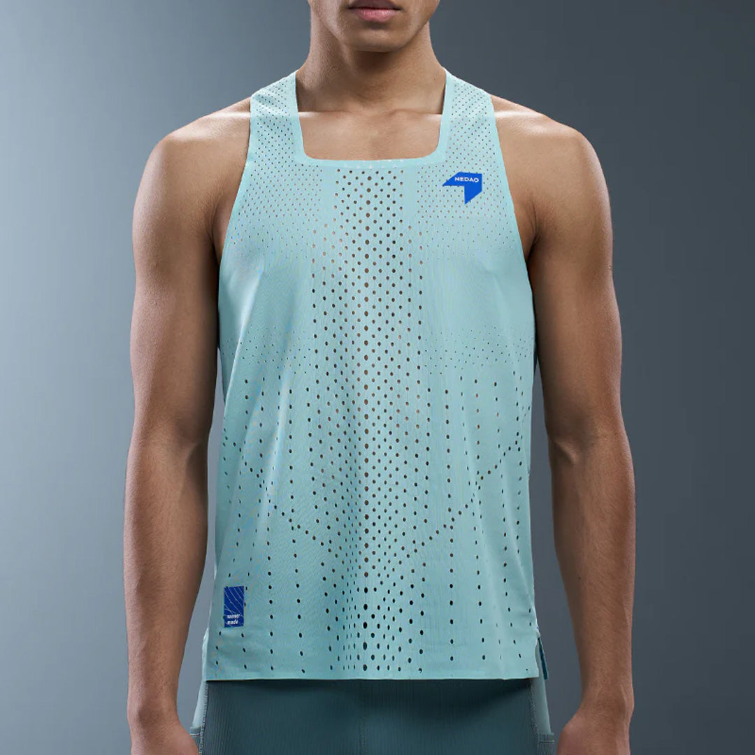 Nedao QiFlow Singlet V4.0 Men's Racing Singlet - Mint Green