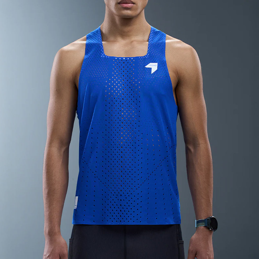 Nedao QiFlow Singlet V4.0 Men's Racing Singlet - Nedao Blue