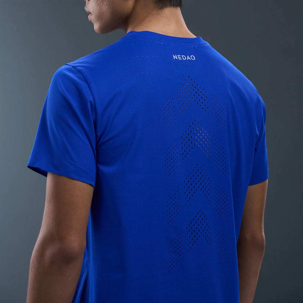 Nedao QiFlow V4.0 Men's Running T-Shirt - Nedao Blue