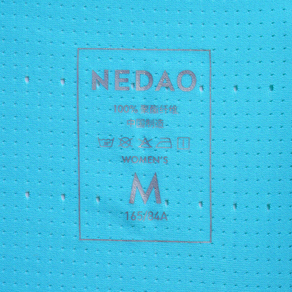 Nedao QiFlow Women's Running Crop Tank Top - Sky Blue