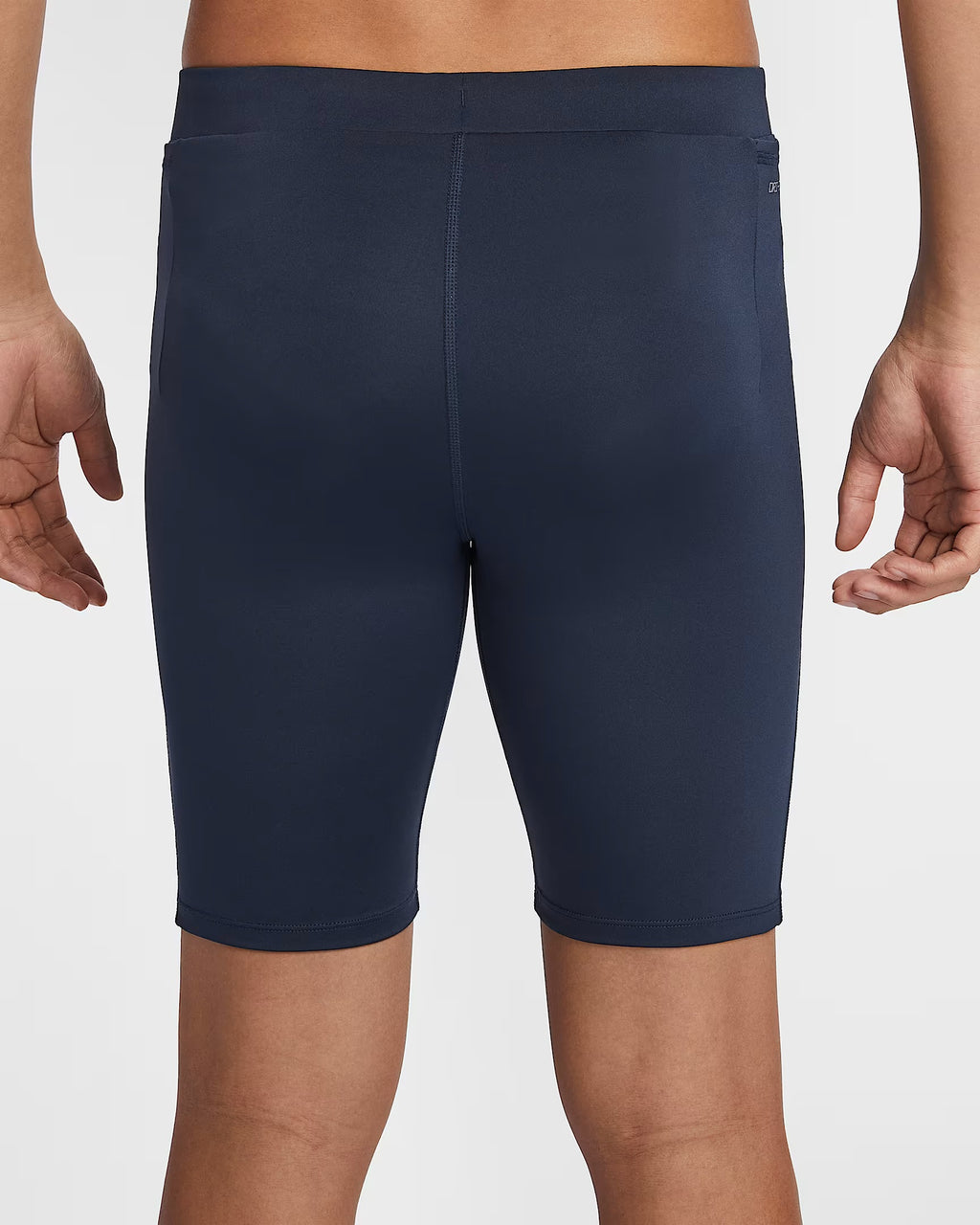 Nike Fast Dri-FIT Brief-Lined Running 1/2-Length Men's Running Tights - Blue Obsidian