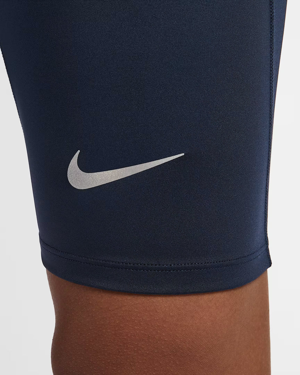 Nike Fast Dri-FIT Brief-Lined Running 1/2-Length Men's Running Tights - Blue Obsidian