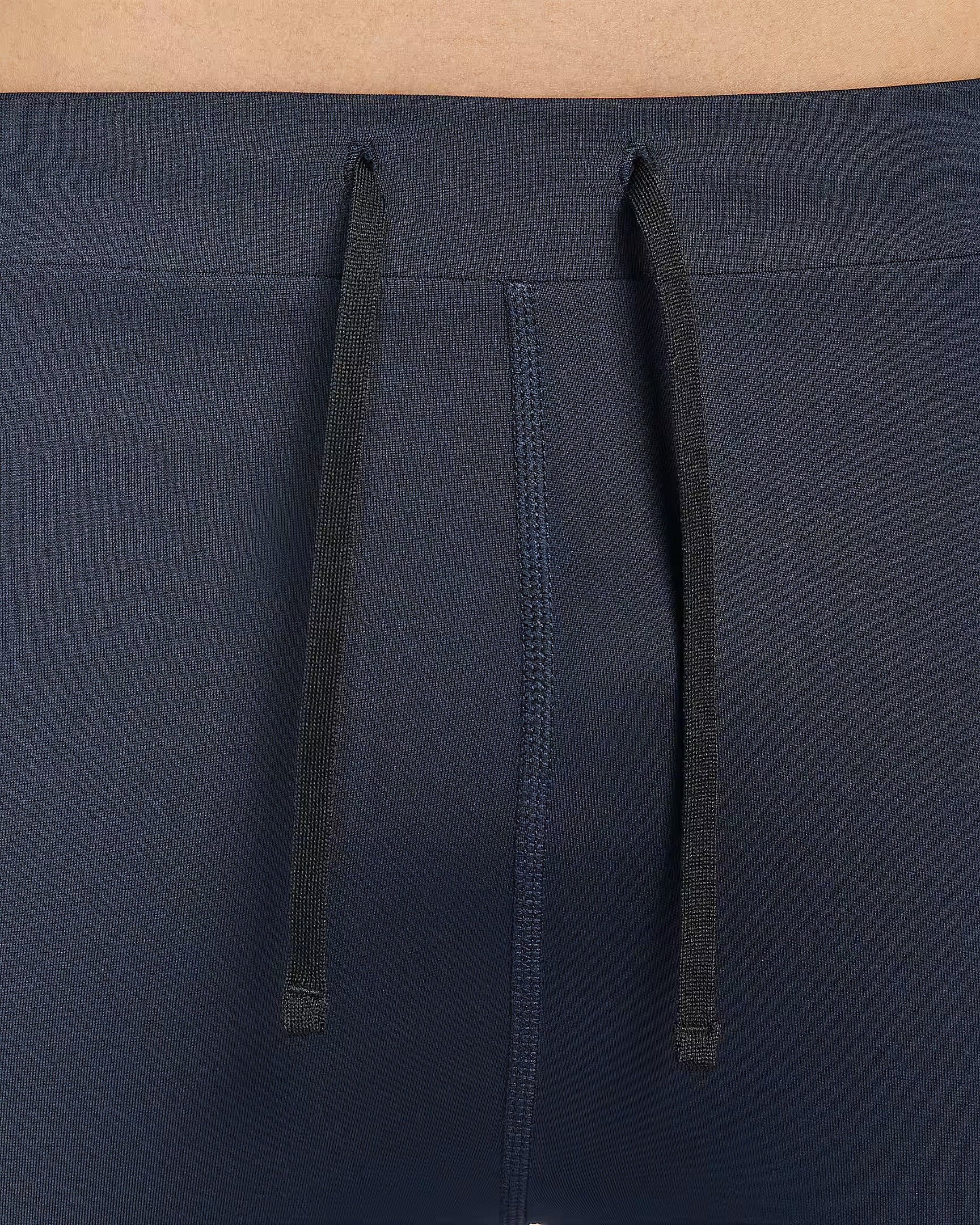 Nike Fast Dri-FIT Brief-Lined Running 1/2-Length Men's Running Tights - Blue Obsidian