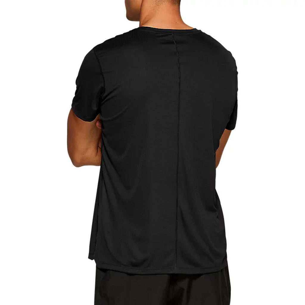 Asics Silver SS Men's Running T-Shirt - Performance Black