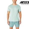 Asics Silver SS Men's Running T-Shirt - Light Celadon